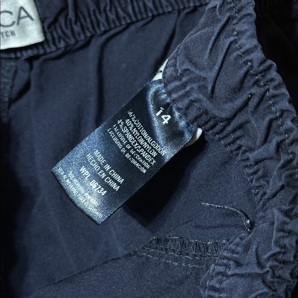 Nautica Dark Blue Jogger-Stretch Pants - Picture 3 of 5